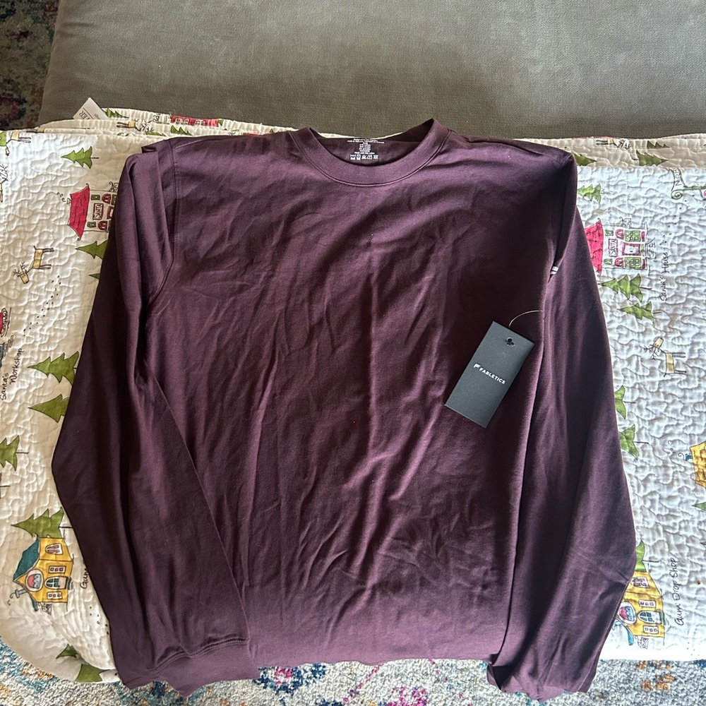 Maroon Long Sleeve Shirt